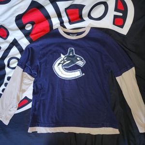 Long Sleeve Vancouver Canucks T-Shirt